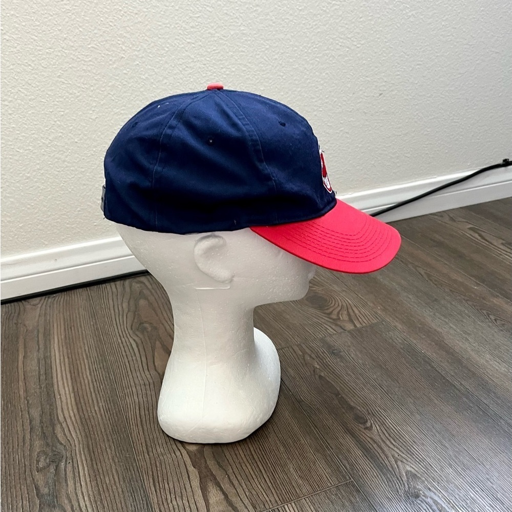 Navy and Red Baseball Cap - Picture 2 of 8